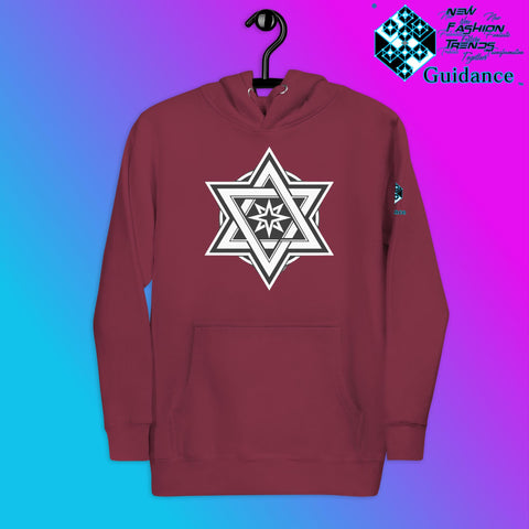 Stellar Convergence Hoodie – Sacred Star Symbol Design by XGuidance Maroon 5