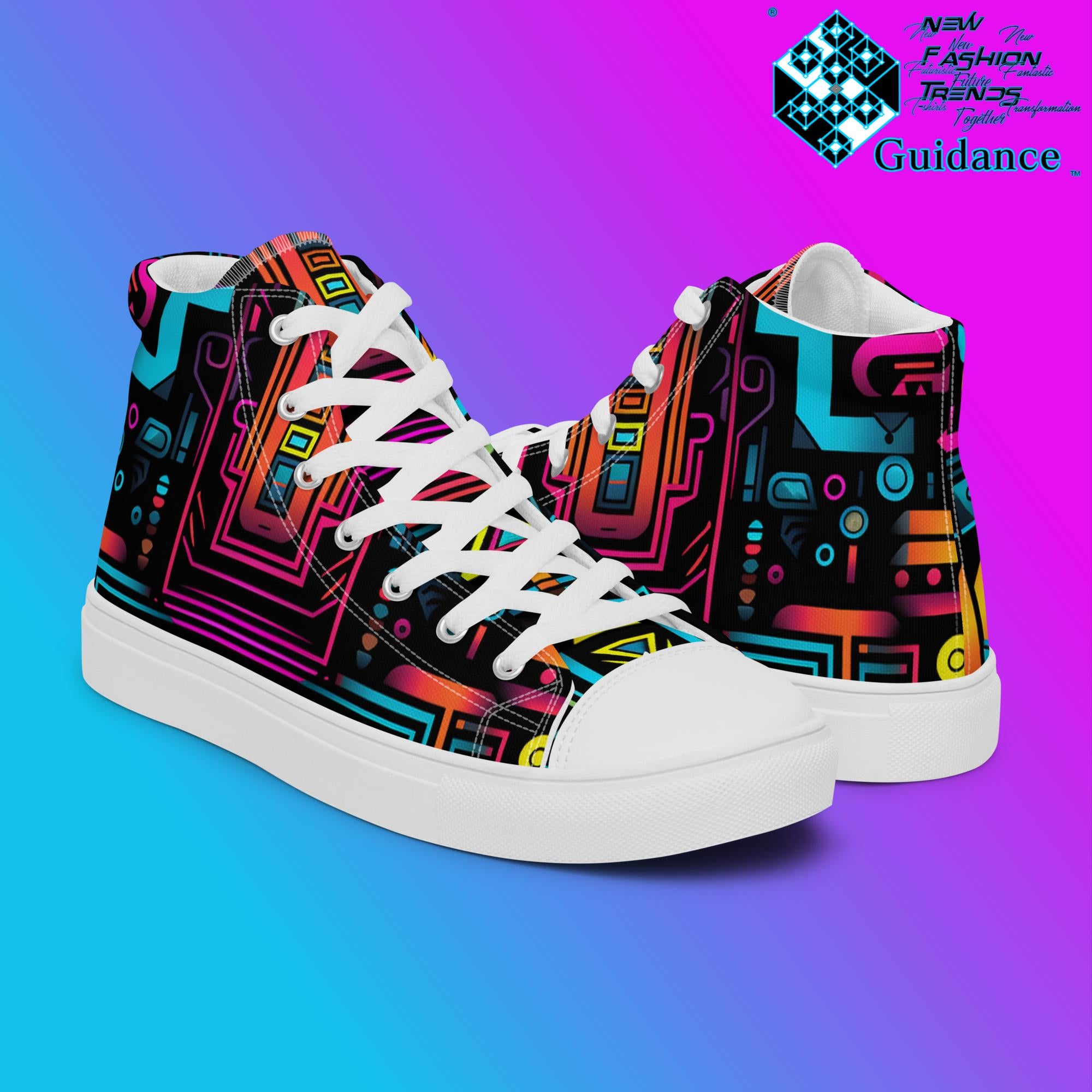Stellar Matrix – Futuristic Sneakers Festivals Sneakers by XGuidance Black 7
