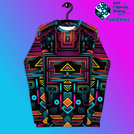 Stellar Matrix Rash Guard Swim Shirt Rash Guard by XGuidance XS 1