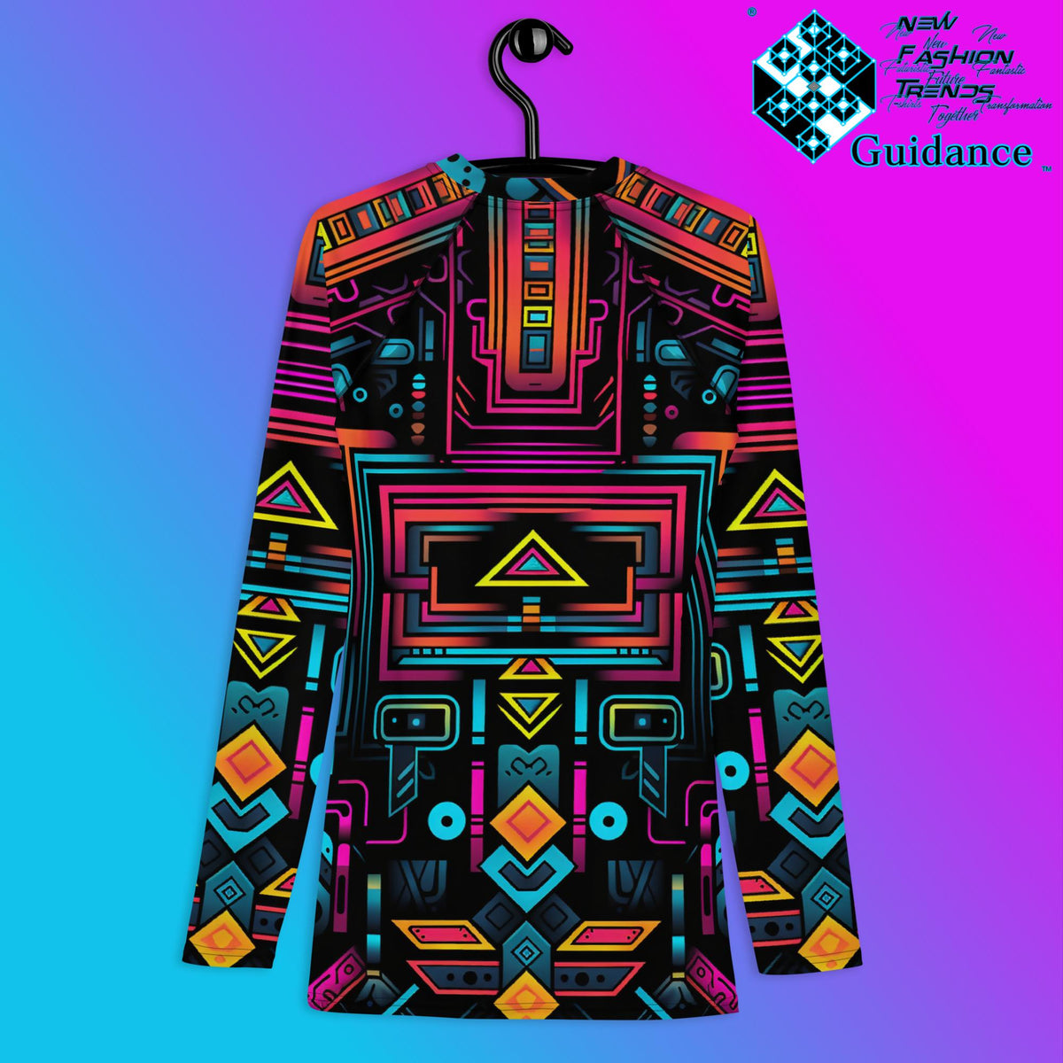 Stellar Matrix Rash Guard Swim Shirt Rash Guard by XGuidance XS 2