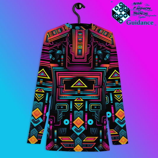Stellar Matrix Rash Guard Swim Shirt Rash Guard by XGuidance XS 2