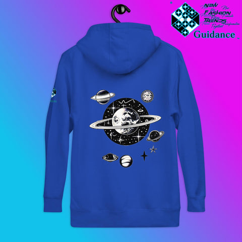 Stellar Symphony Hoodie – Celestial Planet Alignment by XGuidance Team Royal 9