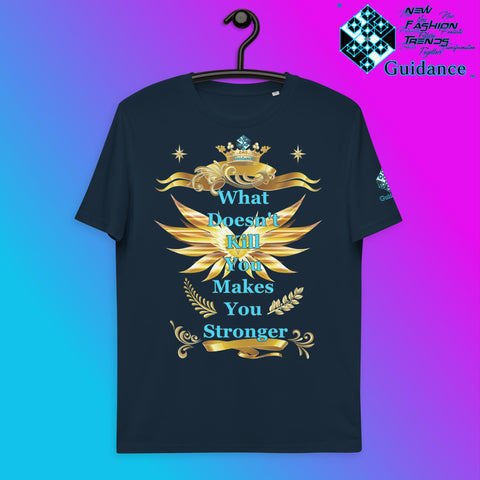 Stronger T-Shirt T-Shirts by XGuidance French Navy 3