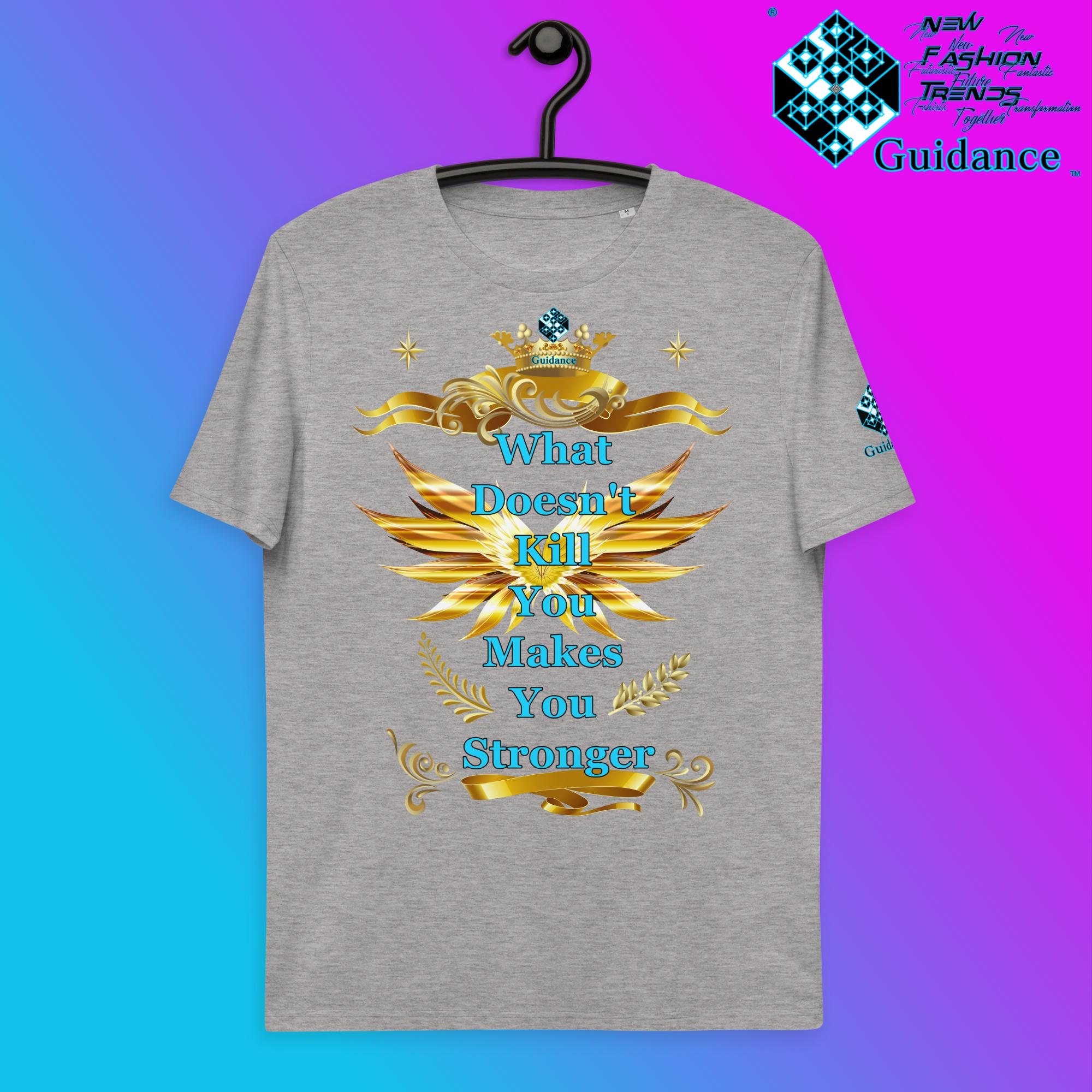 Stronger T-Shirt T-Shirts by XGuidance Heather Grey 4