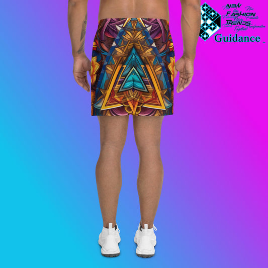 Structural Serenity Geometric Festival Boardshorts by XGuidance 2XS 2