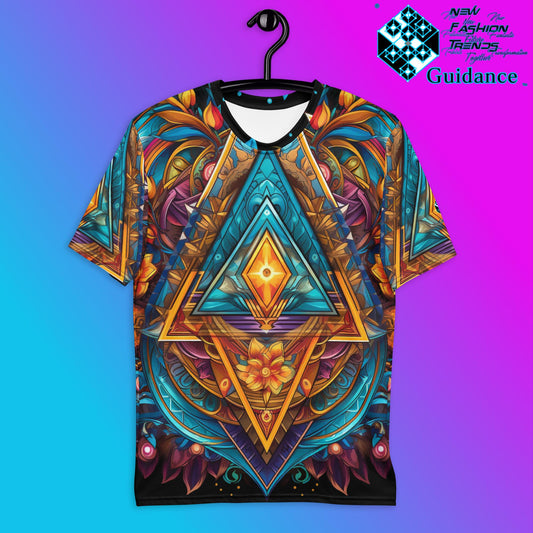 Structural Serenity T-Shirt – Sacred Geometry Spiritual Streetwear T-Shirts by XGuidance XS 1