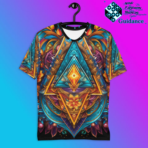 Structural Serenity T-Shirt – Sacred Geometry Spiritual Streetwear T-Shirts by XGuidance XS 1