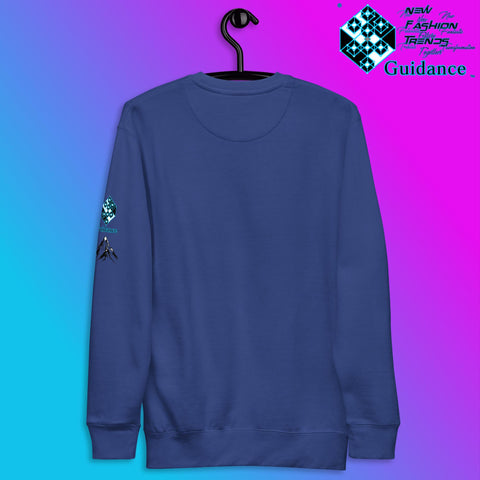 Summit of Serenity Sweatshirt with Mountain Design by XGuidance Black 15