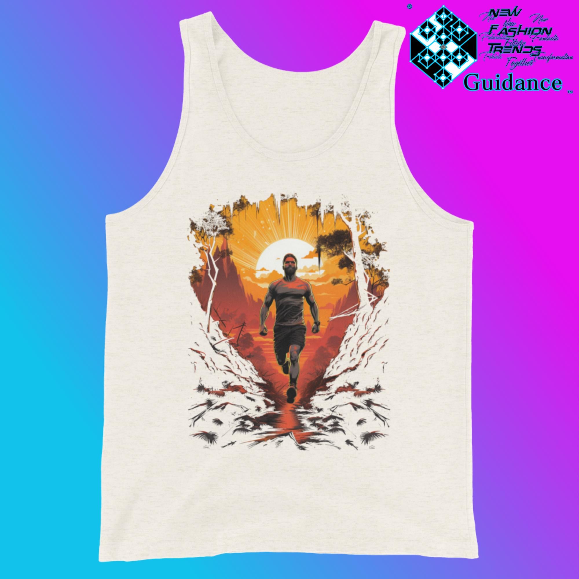 Sunshine Sport - Tank Tops Tank Tops by XGuidance Oatmeal Triblend 10