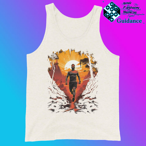 Sunshine Sport - Tank Tops Tank Tops by XGuidance Oatmeal Triblend 10