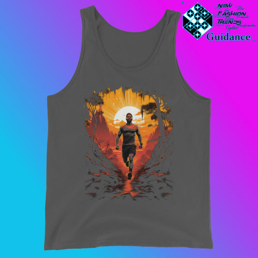 Sunshine Sport - Tank Tops Tank Tops by XGuidance Asphalt 1