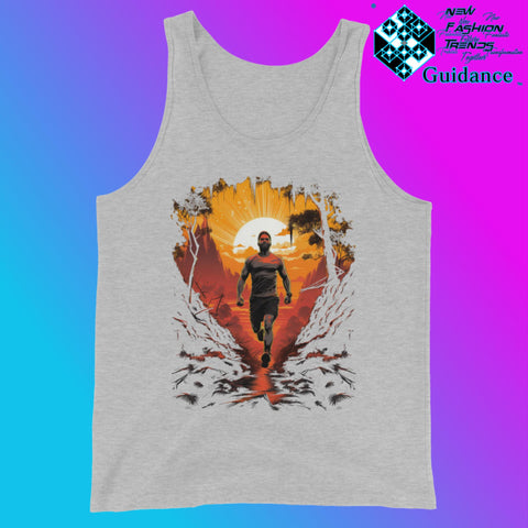 Sunshine Sport - Tank Tops Tank Tops by XGuidance Athletic Heather 3
