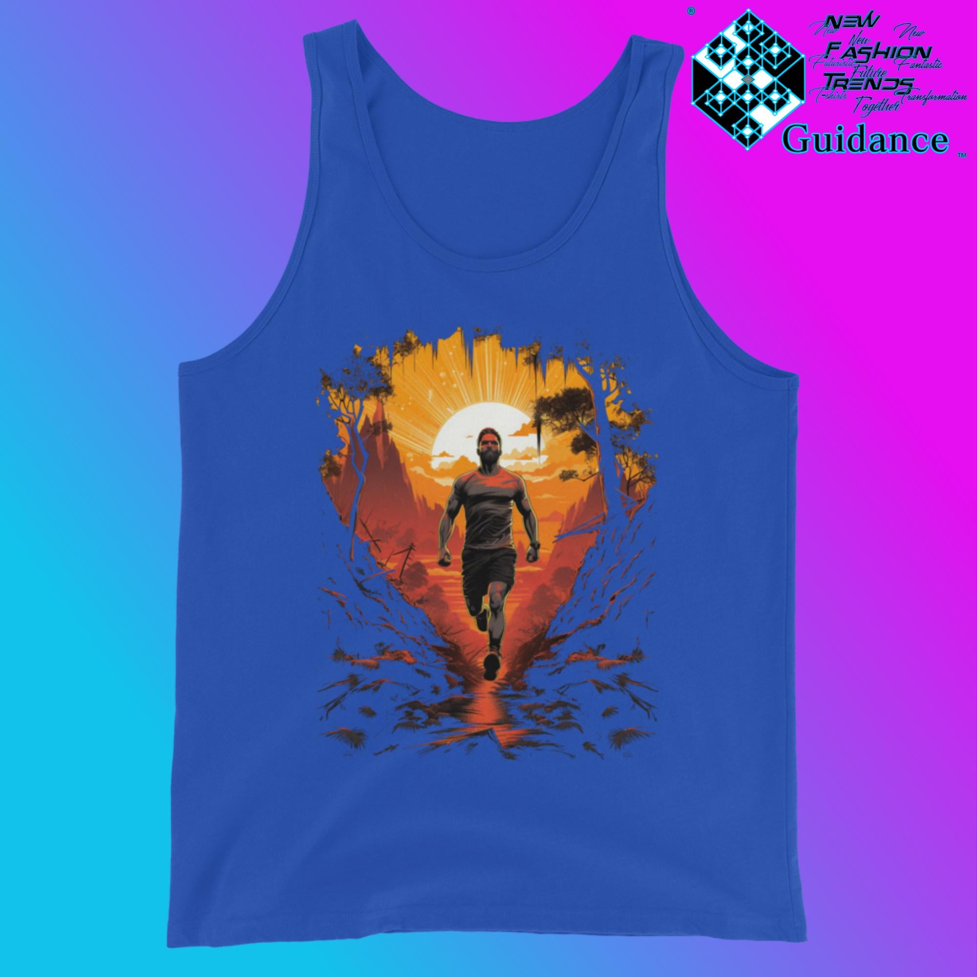 Sunshine Sport - Tank Tops Tank Tops by XGuidance True Royal 4