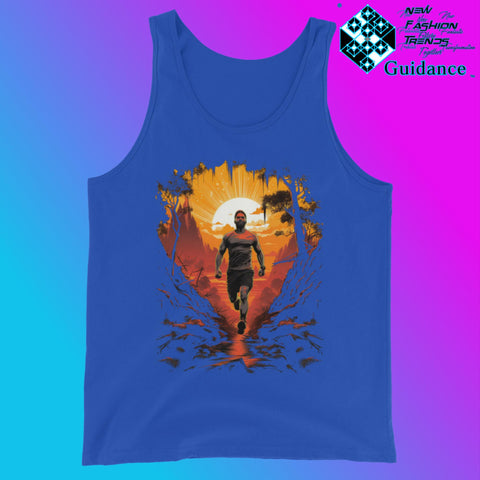 Sunshine Sport - Tank Tops Tank Tops by XGuidance True Royal 4