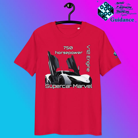 Supercar Marvel T-Shirt – 750HP V12 Beast in Style by XGuidance Red 6
