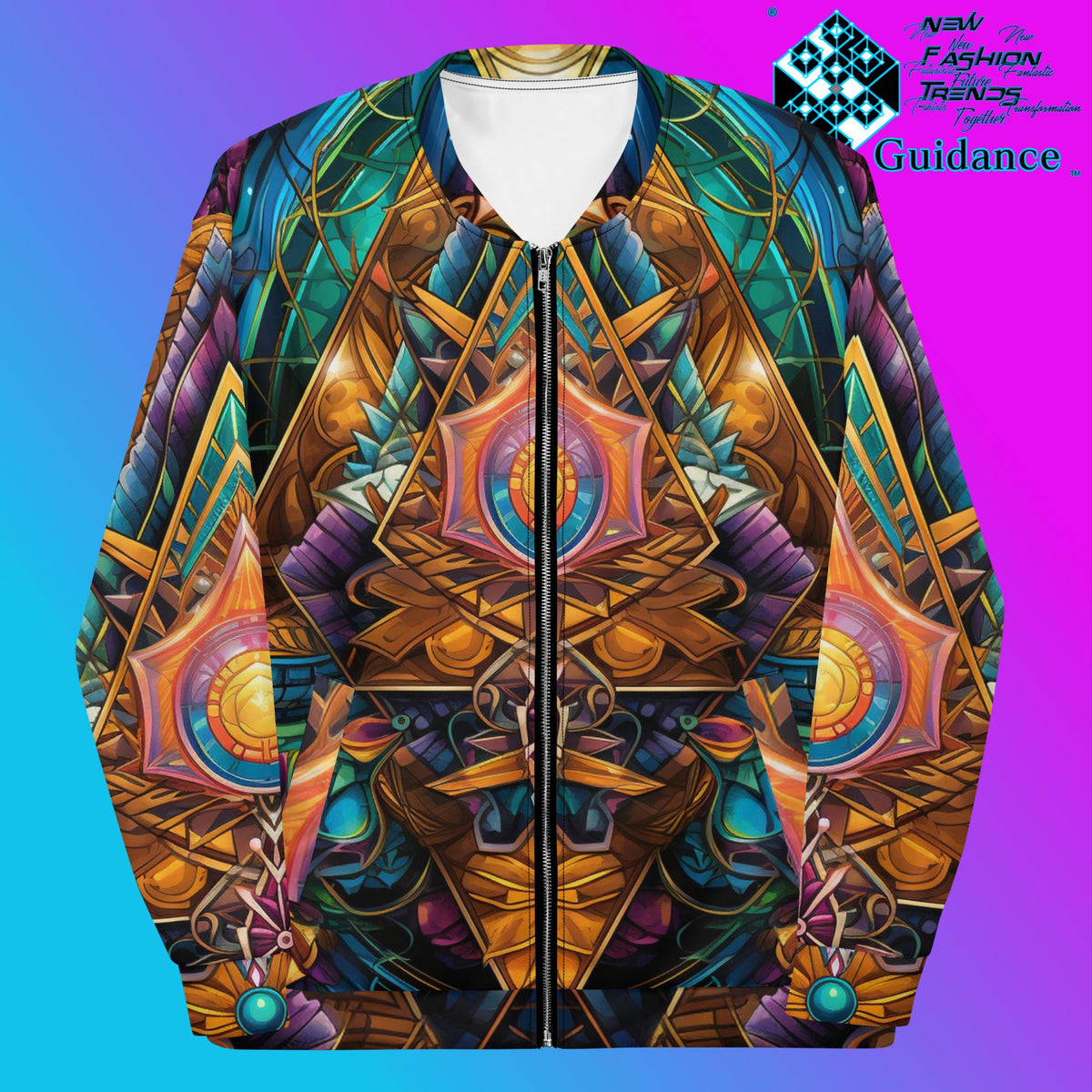 Symmetry Motion Bomber Jacket Vintage Festival by XGuidance XS 1