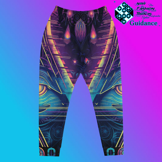 Tapestry of Peace Jogger Pants – Serene Festival Streetwear by XGuidance XS 1