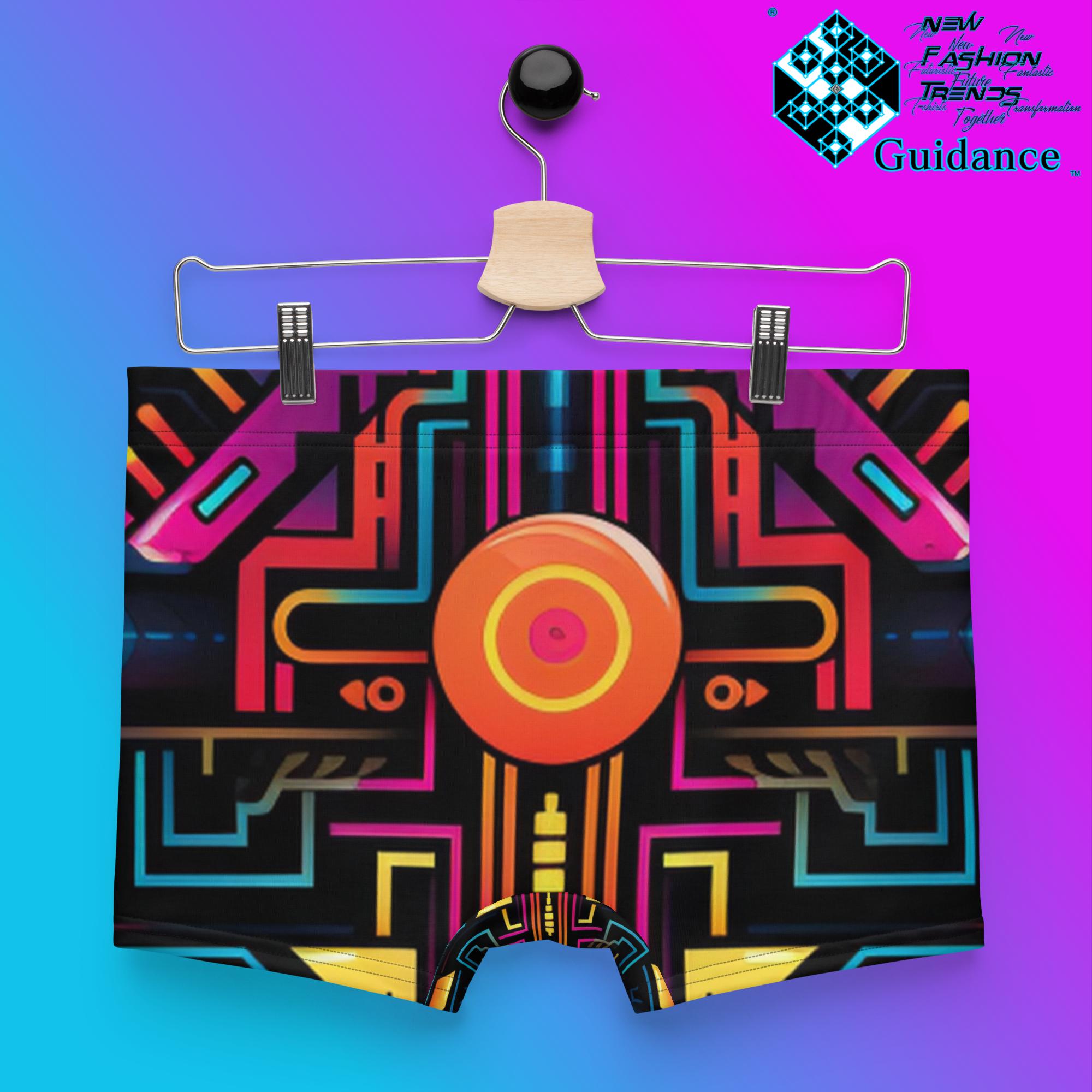 Techno Sunburst Boxer Briefs by XGuidance XS 2