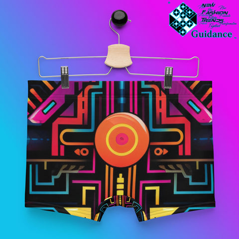 Techno Sunburst Boxer Briefs by XGuidance XS 2