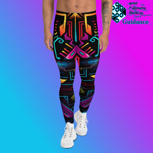 Techno Sunburst Leggings Leggings by XGuidance XS 1