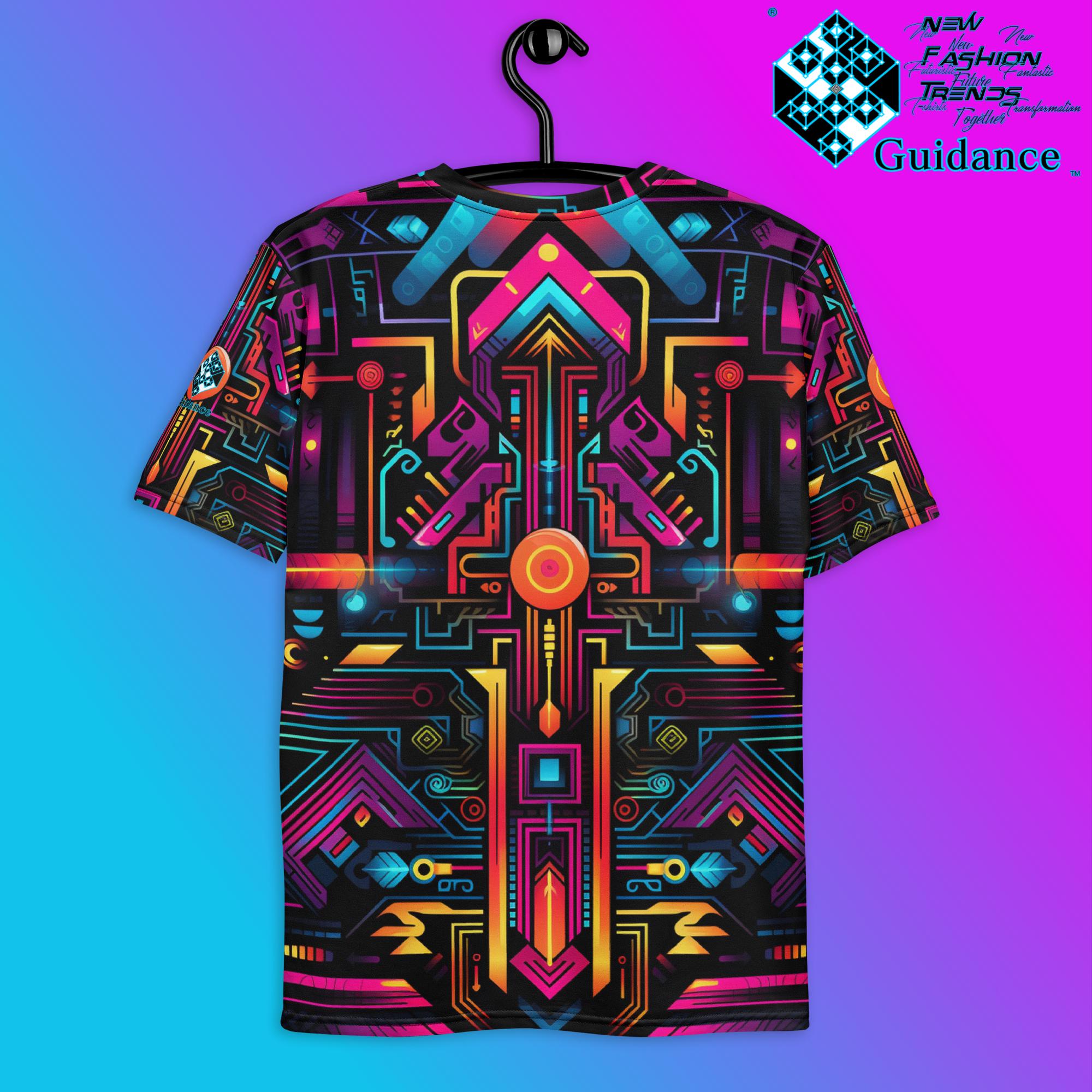 Techno Sunburst T-Shirt T-Shirts by XGuidance XS 3