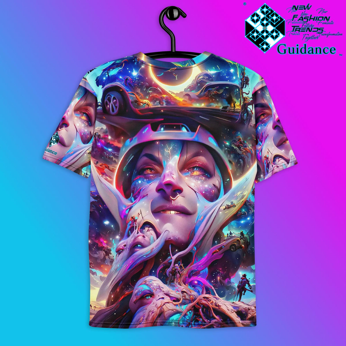 Tempo Face T-Shirt T-Shirts by XGuidance XS 2