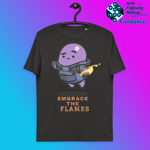 The Fire Element T-Shirt T-Shirts by XGuidance Dark Heather Grey 10