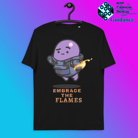 The Fire Element T-Shirt T-Shirts by XGuidance Black 1