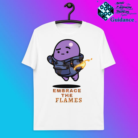 The Fire Element T-Shirt T-Shirts by XGuidance White 5