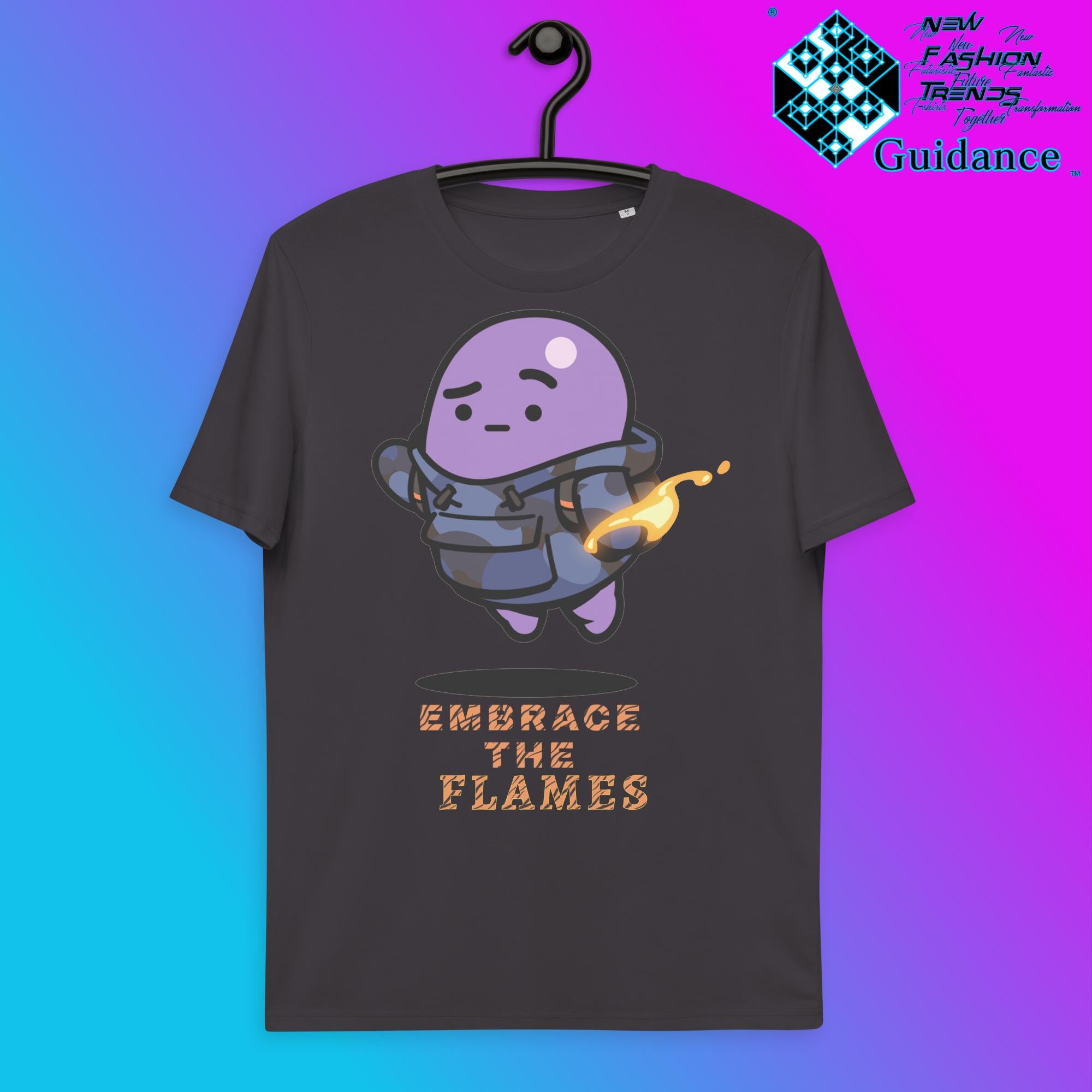 The Fire Element T-Shirt T-Shirts by XGuidance Anthracite 6