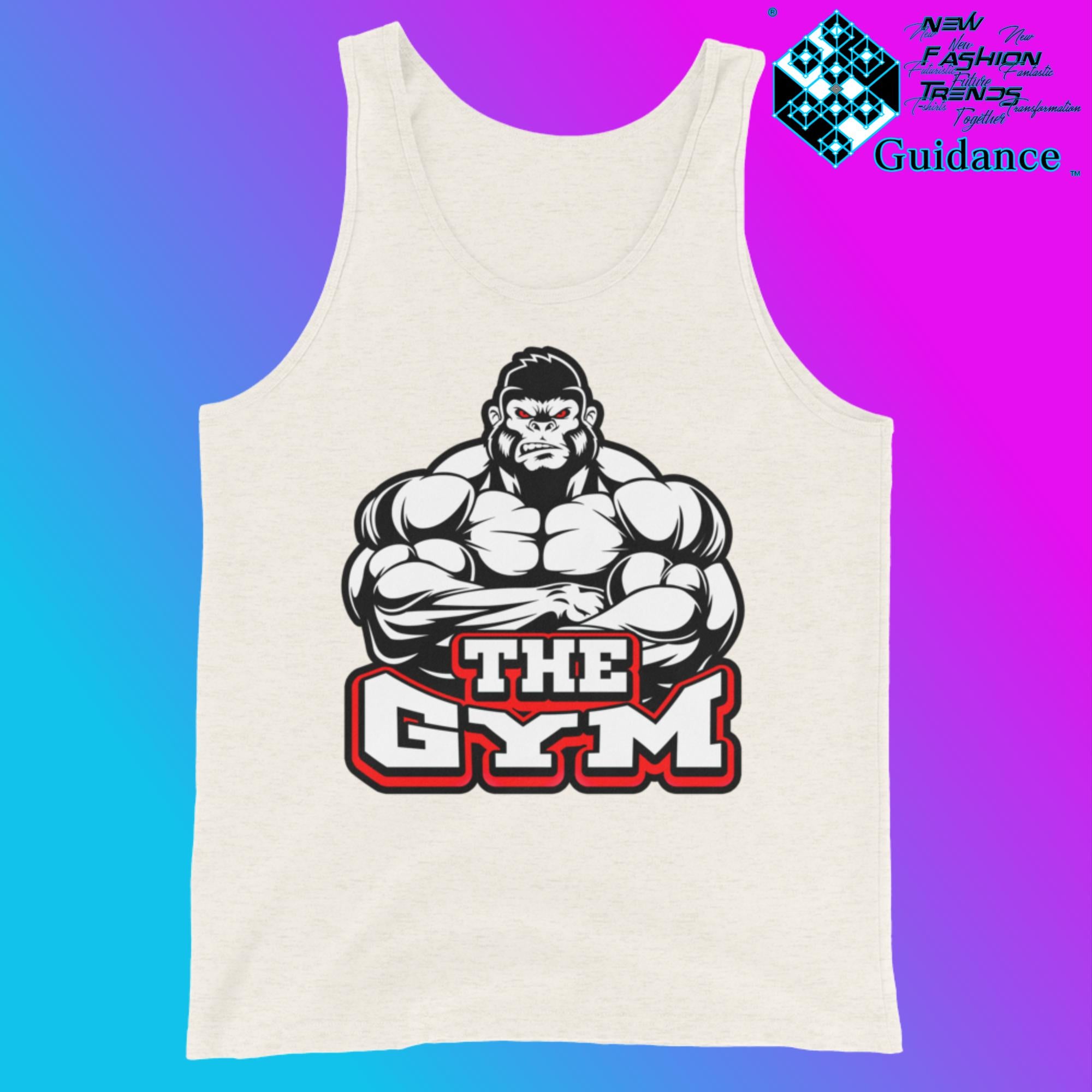 The Gym - Tank Tops Tank Tops by XGuidance Oatmeal Triblend 10