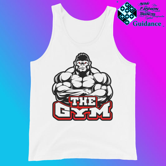 The Gym - Tank Tops Tank Tops by XGuidance White 1