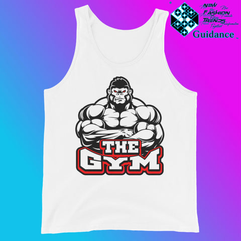 The Gym - Tank Tops Tank Tops by XGuidance White 1