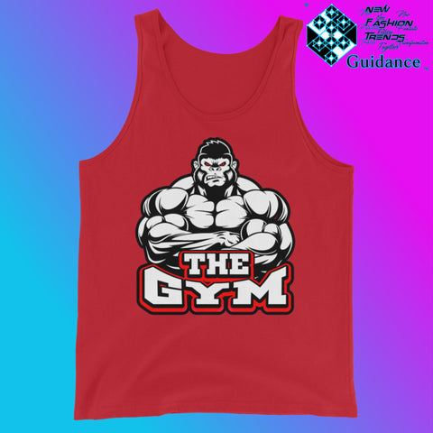 The Gym - Tank Tops Tank Tops by XGuidance Red 7
