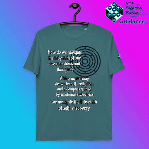 The Labyrinth T-Shirt with Self-Discovery Quote by XGuidance Stargazer 8