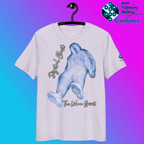 The Urban Spirit Tee – Digital Ghost Streetwear Vibes by XGuidance Lavender 12