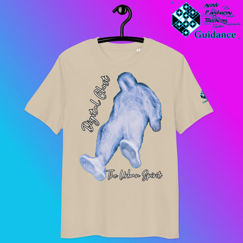 The Urban Spirit Tee – Digital Ghost Streetwear Vibes by XGuidance Desert Dust 7