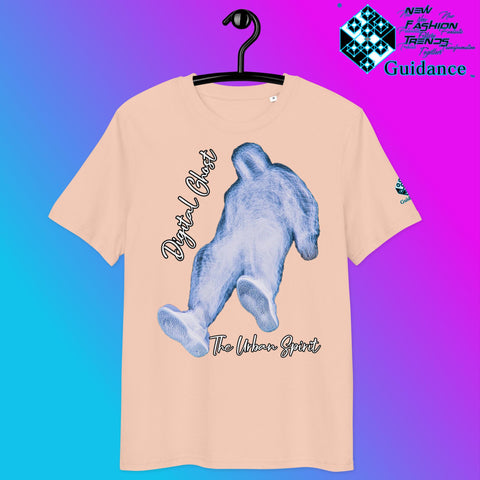 The Urban Spirit Tee – Digital Ghost Streetwear Vibes by XGuidance Fraiche Peche 8