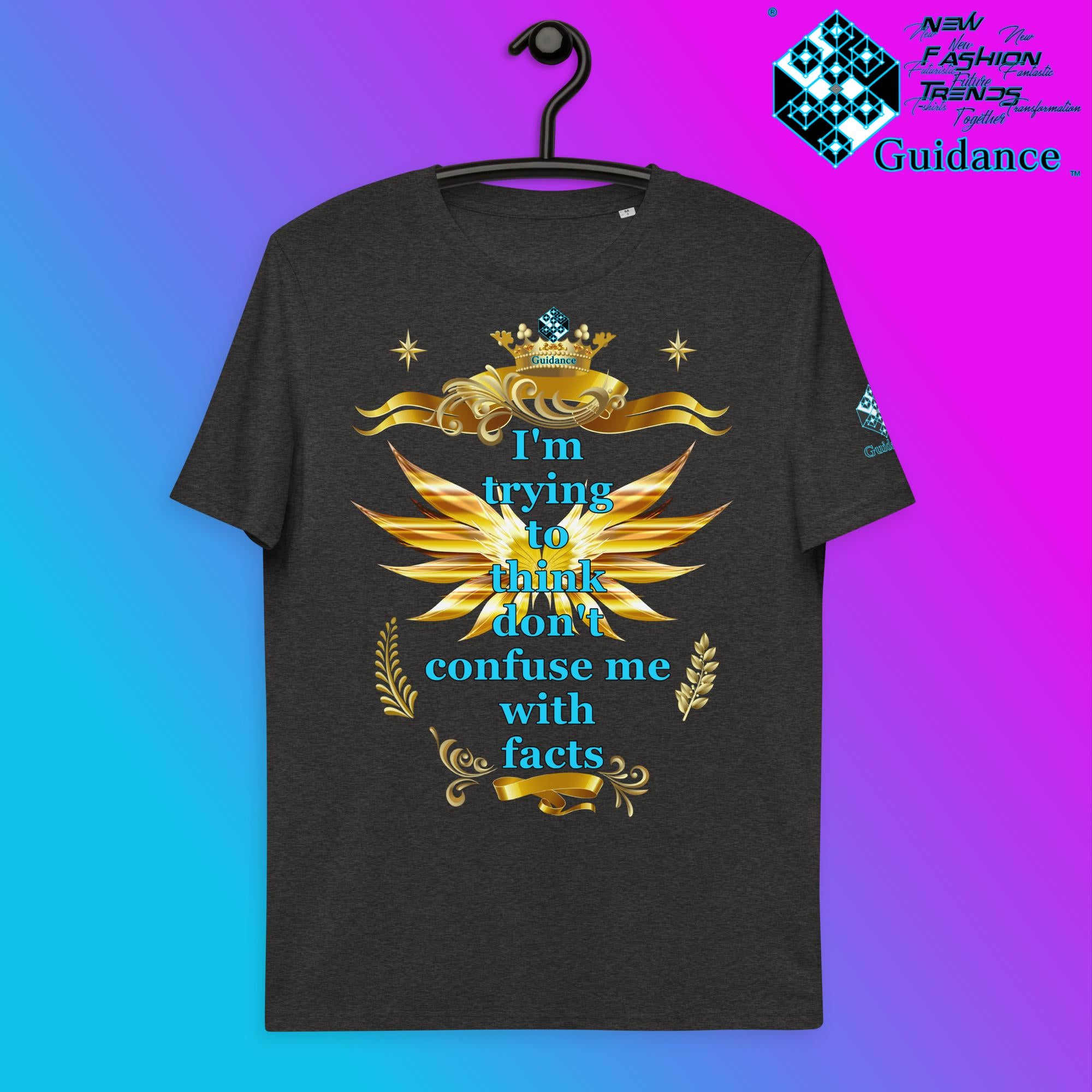 Think Fast T-Shirt T-Shirts by XGuidance Dark Heather Grey 11