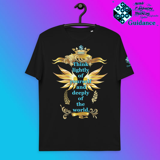 Think Lightly T-Shirt T-Shirts by XGuidance Black 2