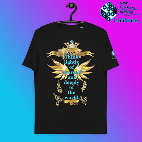 Think Lightly T-Shirt T-Shirts by XGuidance Black 2