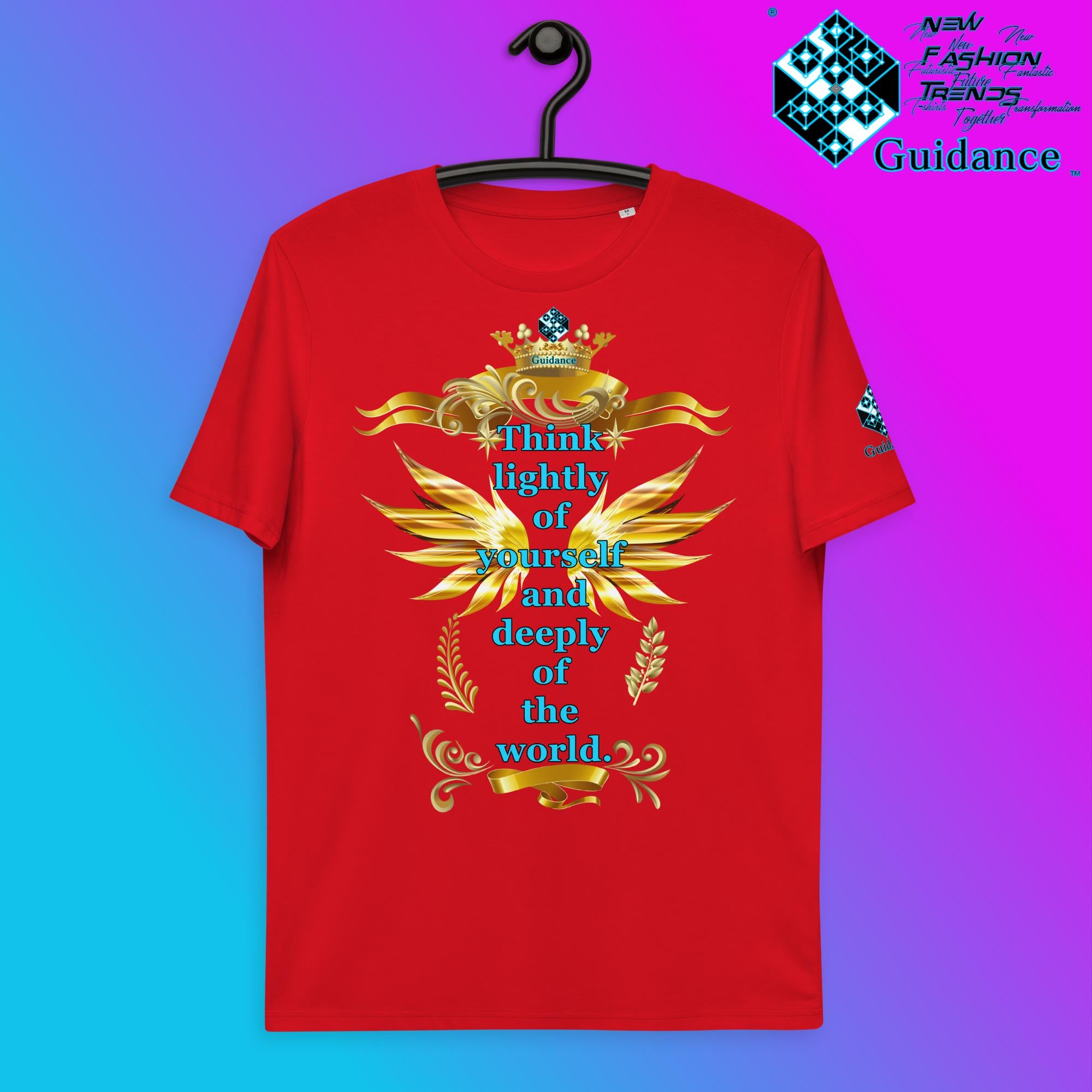 Think Lightly T-Shirt T-Shirts by XGuidance Red 5