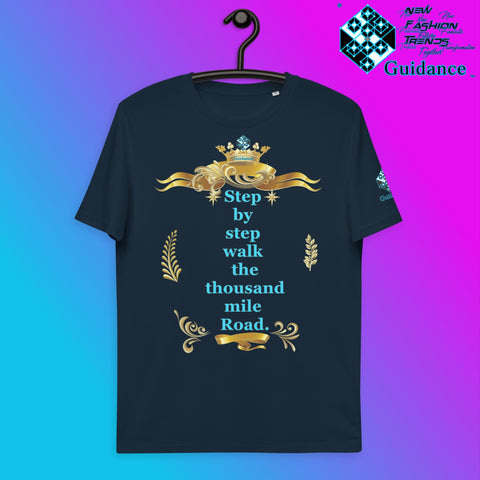 Thousand Mile T-Shirt T-Shirts by XGuidance French Navy 3