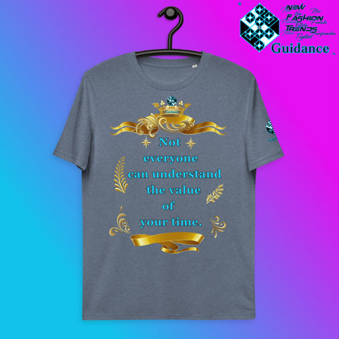 Time is Priceless T-Shirt T-Shirts by XGuidance Dark Heather Blue 12