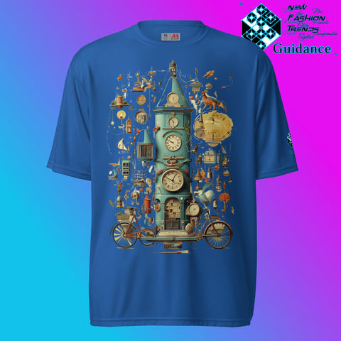 Time Warp Chronicles Vintage Clock T Shirt by XGuidance Royal 7