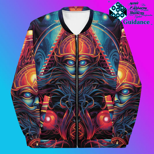 Timeless Threads Bomber Jacket Vintage Festival by XGuidance XS 1