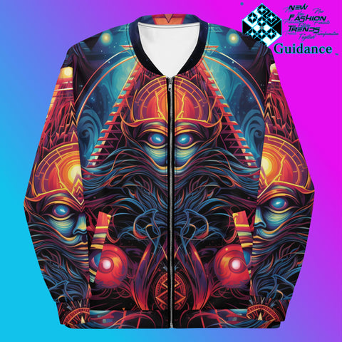 Timeless Threads Bomber Jacket Vintage Festival by XGuidance XS 1