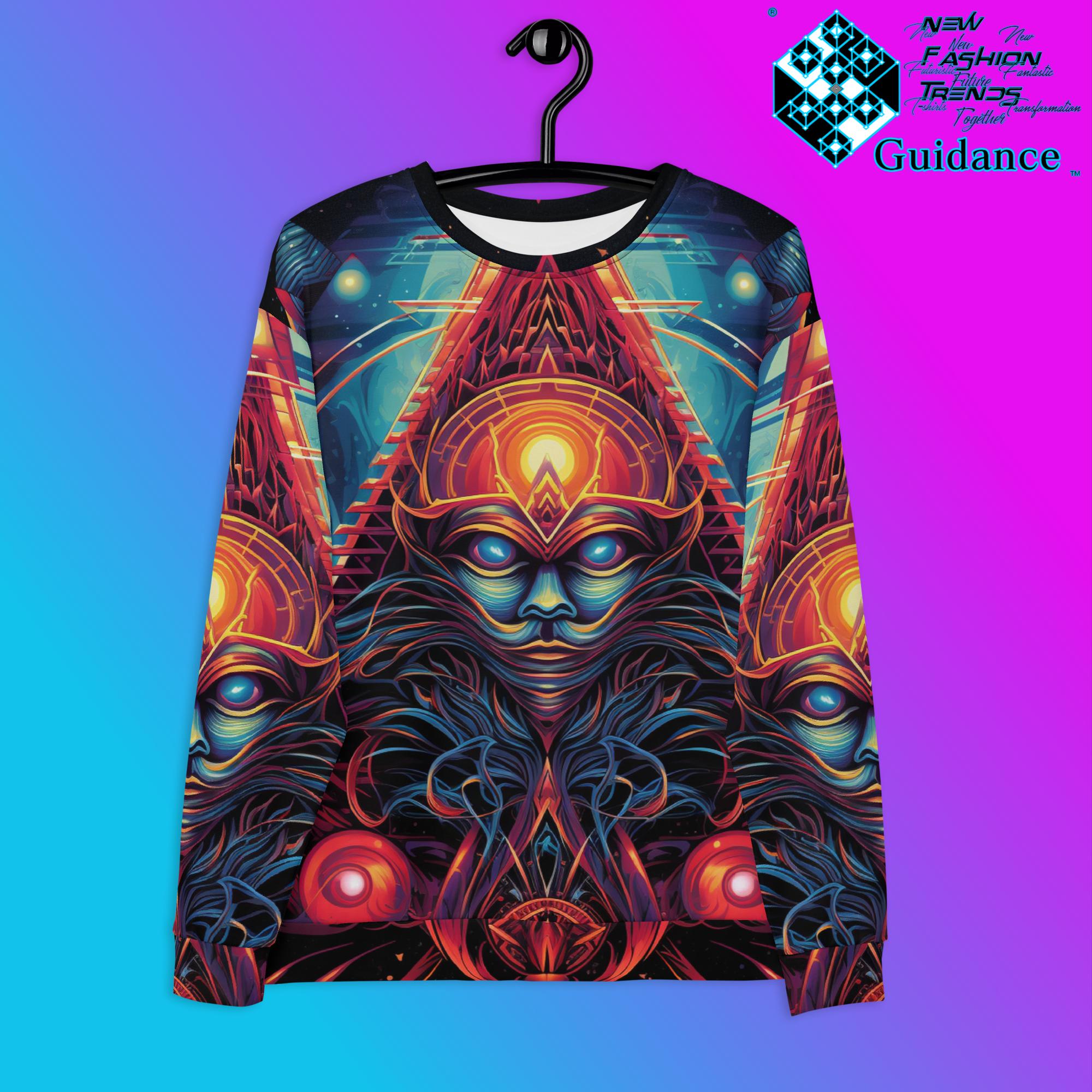 Timeless Threads Sweatshirt – Cosmic Festival Streetwear by XGuidance XS 1