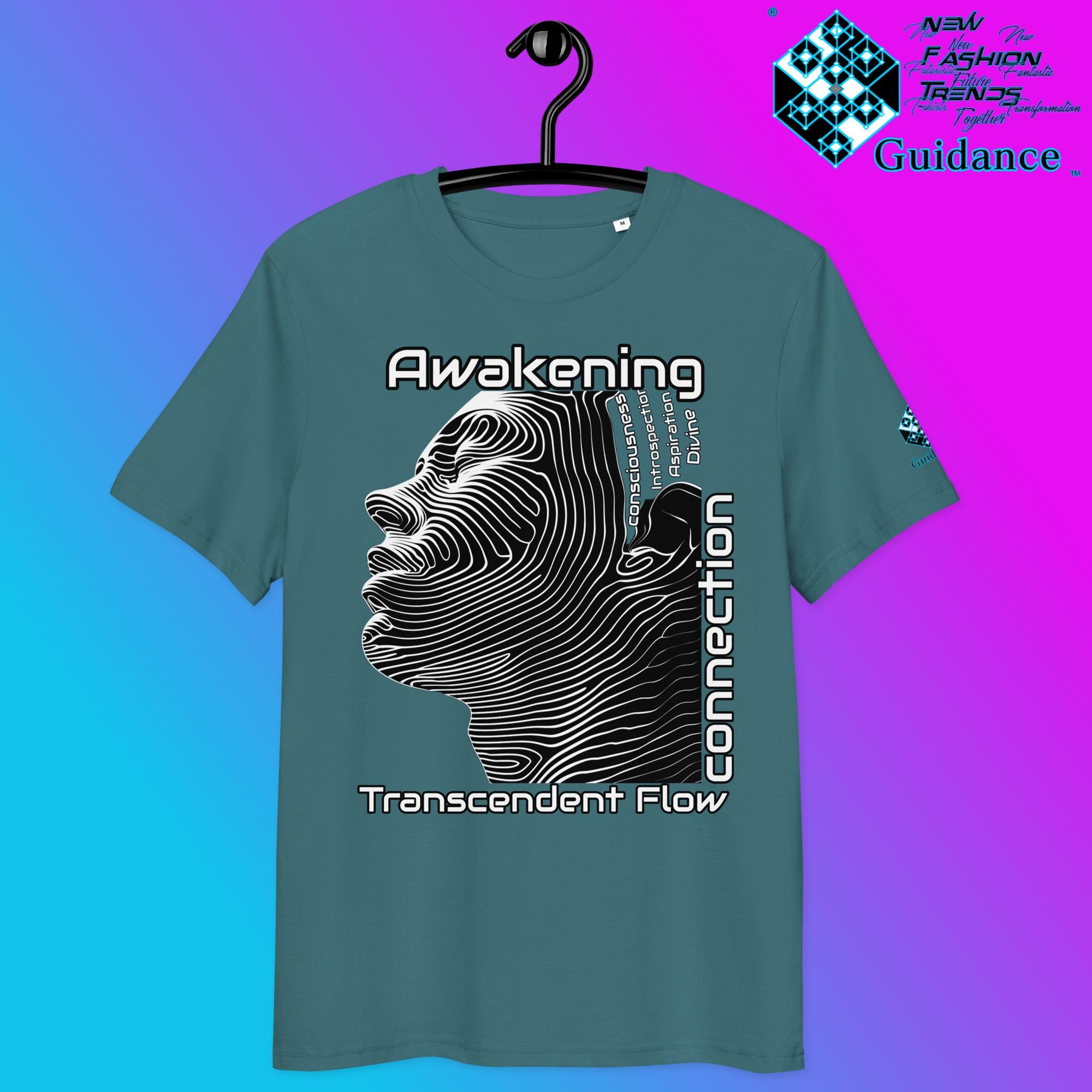 Transcendent Flow T-Shirt – Awakening & Inner Connection by XGuidance Stargazer 18