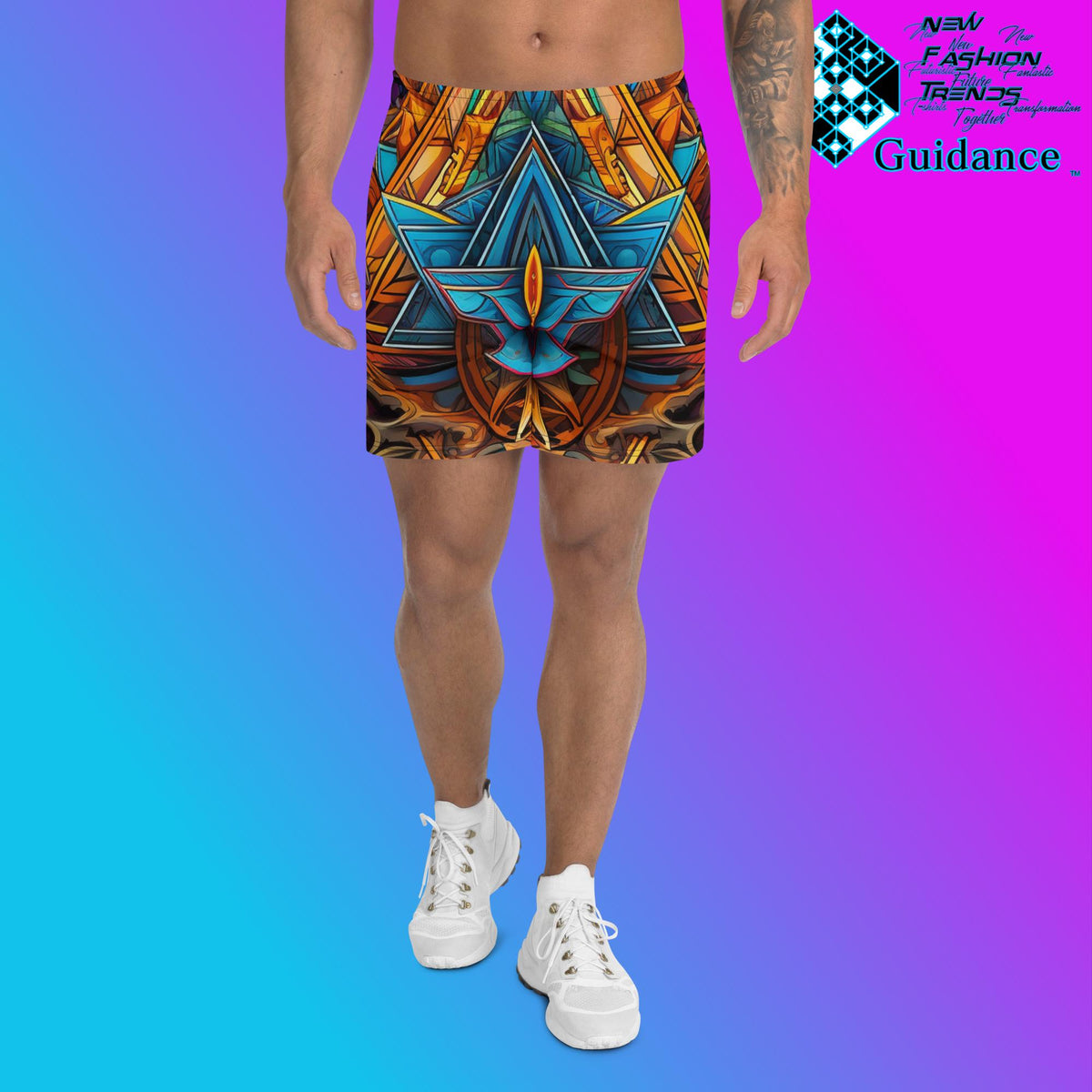 Transcendent Reverie Festival Boardshorts Unisex by XGuidance 2XS 1